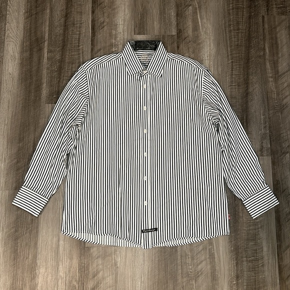 English Laundry Long Sleeve Button Down - 17.5 34/35 (XL) - Picture 2 of 8